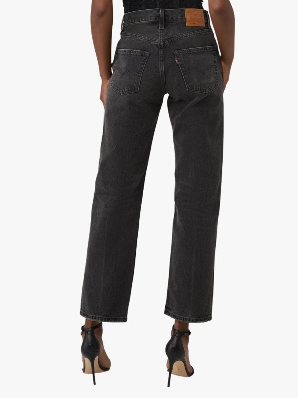 LEVI'S | 100% COTTON "501 90S" PREMIUM DENIM JEANS VINTAGE STYLE IN STITCH SCHOO